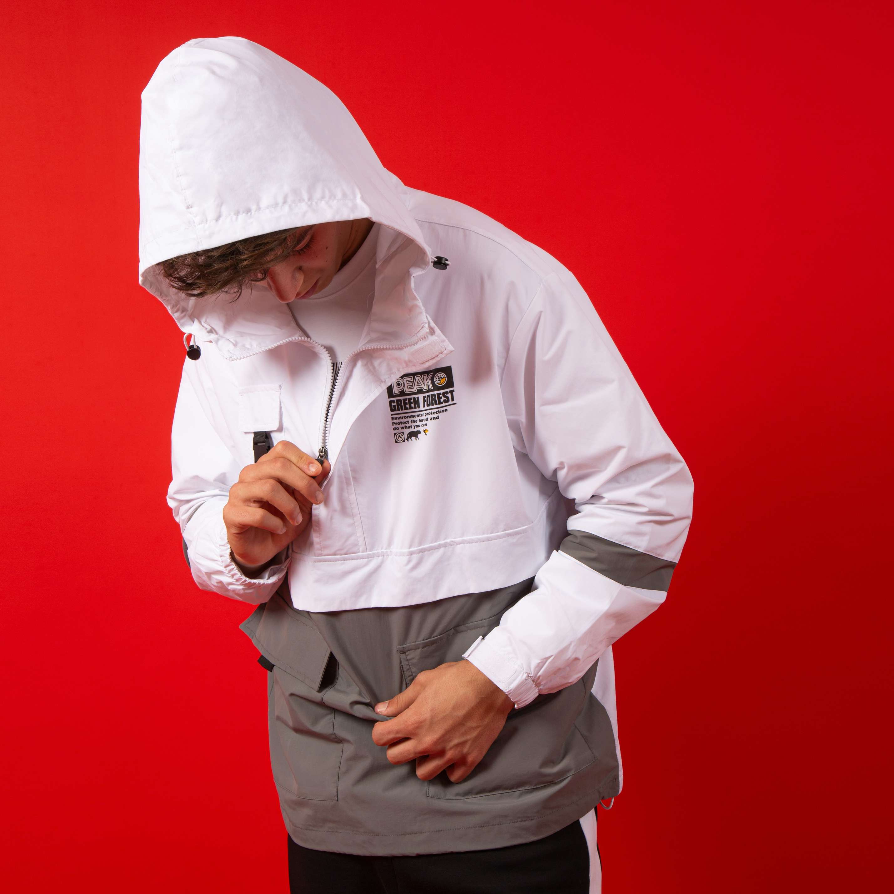 man wearing jacket